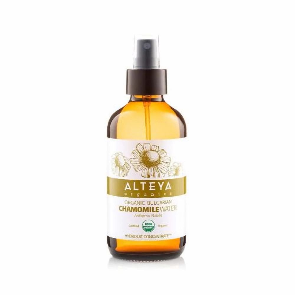 Alteya Organics Kamille Haut- und Körperlotion mit Spray im Glas