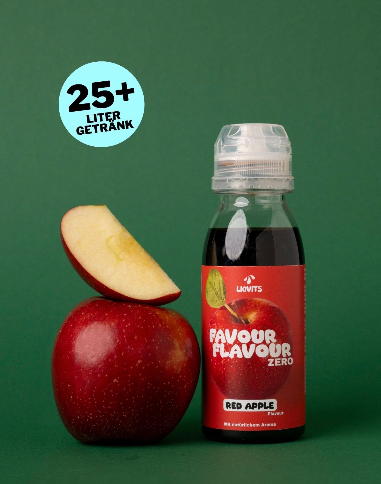 Favour Flavour Red Apple Sirup Zero mit natürlichem Aroma