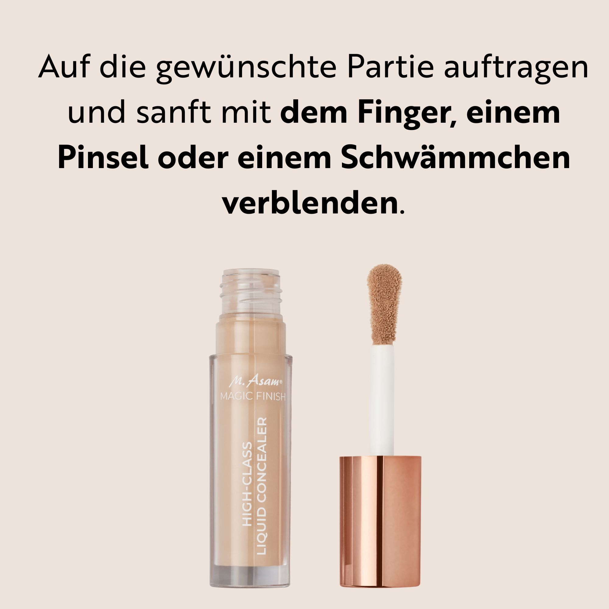 M. Asam MAGIC FINISH HIGHCLASS LIQUID CONCEALER Nude