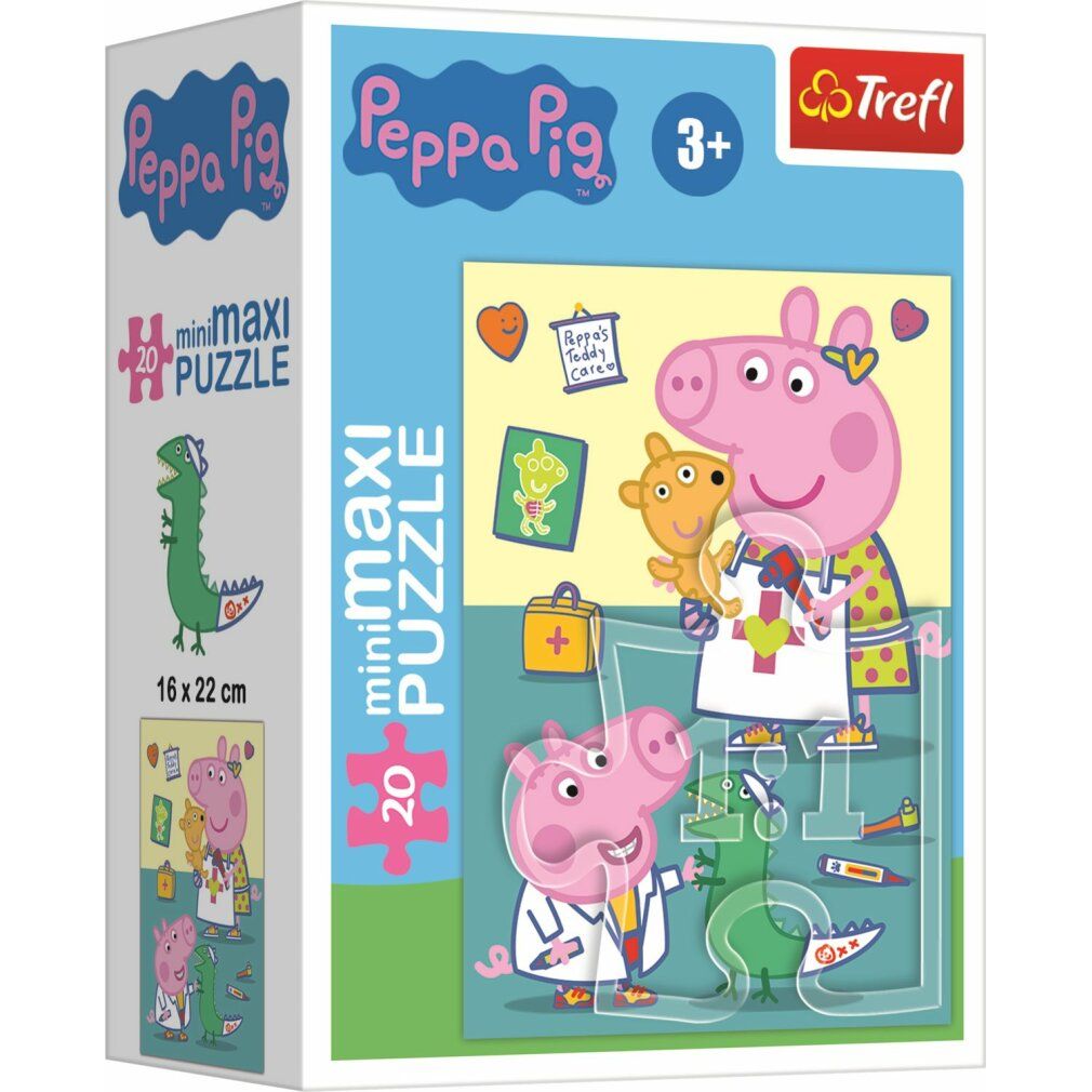 trefl Display Puzzle Peppa Pig 20 Teile (24 Stück)