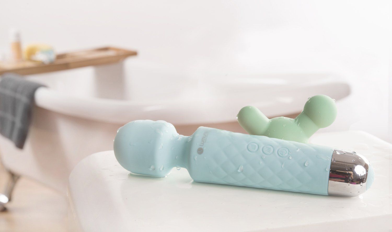 Lumunu Mini Wand Massager Kraftprotz (blau)