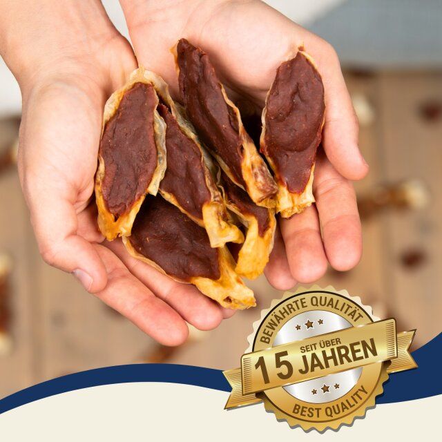 Lyra Pet® Kaninchenohren gefüllt mit Entenfleisch