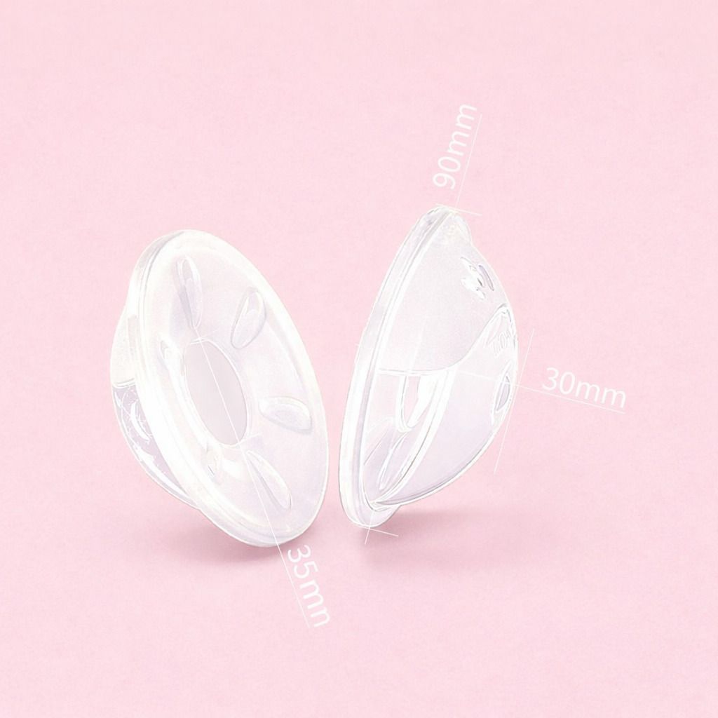 Muttermilchsammler Silikon , BPA frei, wiederverwendbar, auslaufsicher & diskret