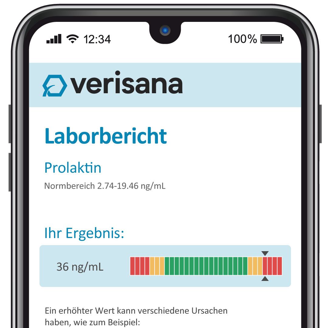 Verisana Prolaktin Test für Frauen 1 St