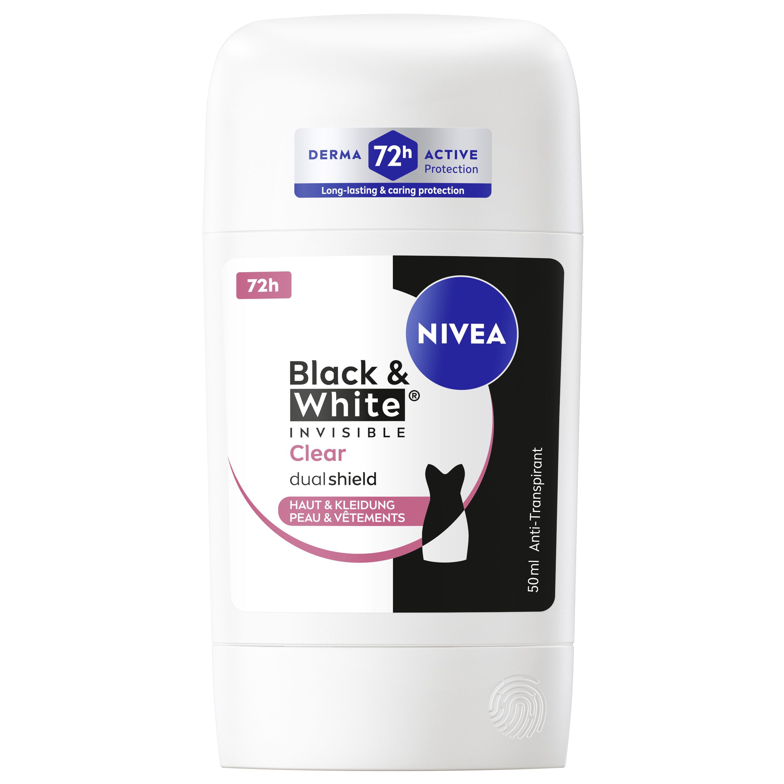 NIVEA Black & White Invisible Clear Deo