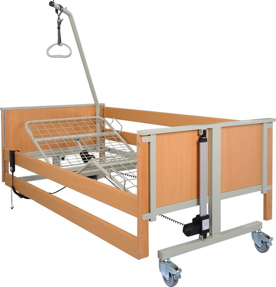aks L4 Pflegebett Liegefläche Metallgitter
