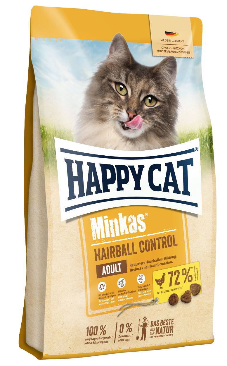 Happy cat Minkas Hairball Control Geflügel