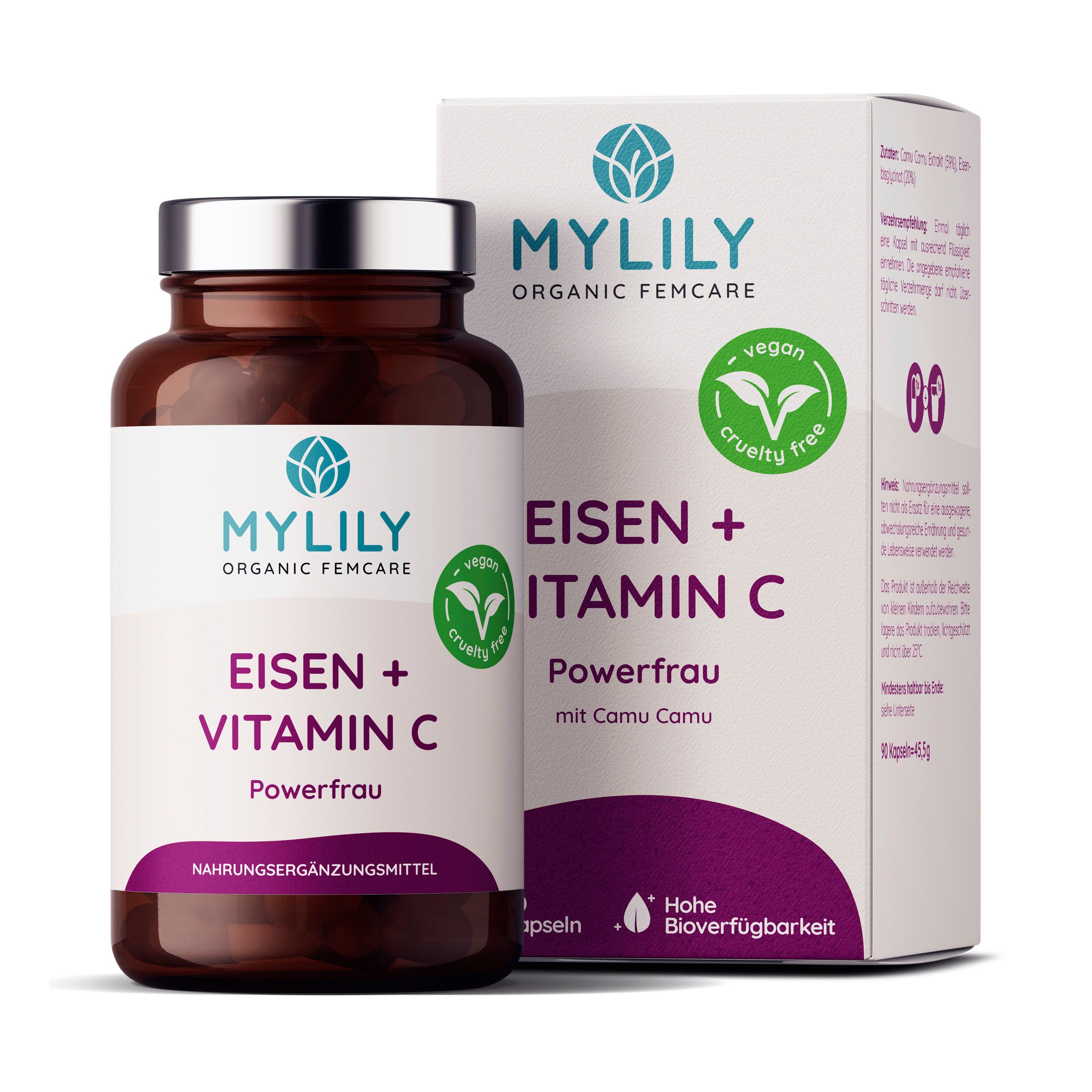 MYLILY Powerfrau Eisen + Vitamin C 90 St Shop Apotheke