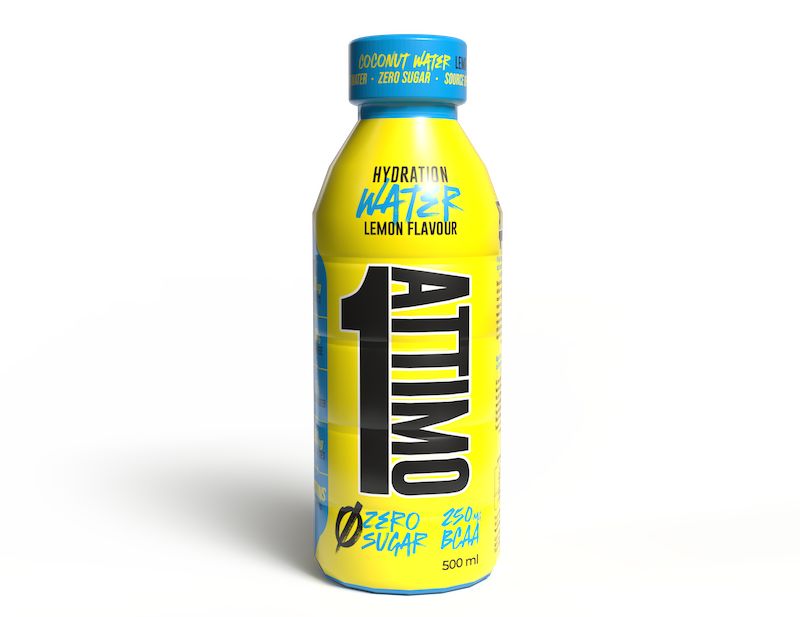 1attimoinforma HYDRATION DRINK; ACQUA DI COCCO GUSTO LIMONE