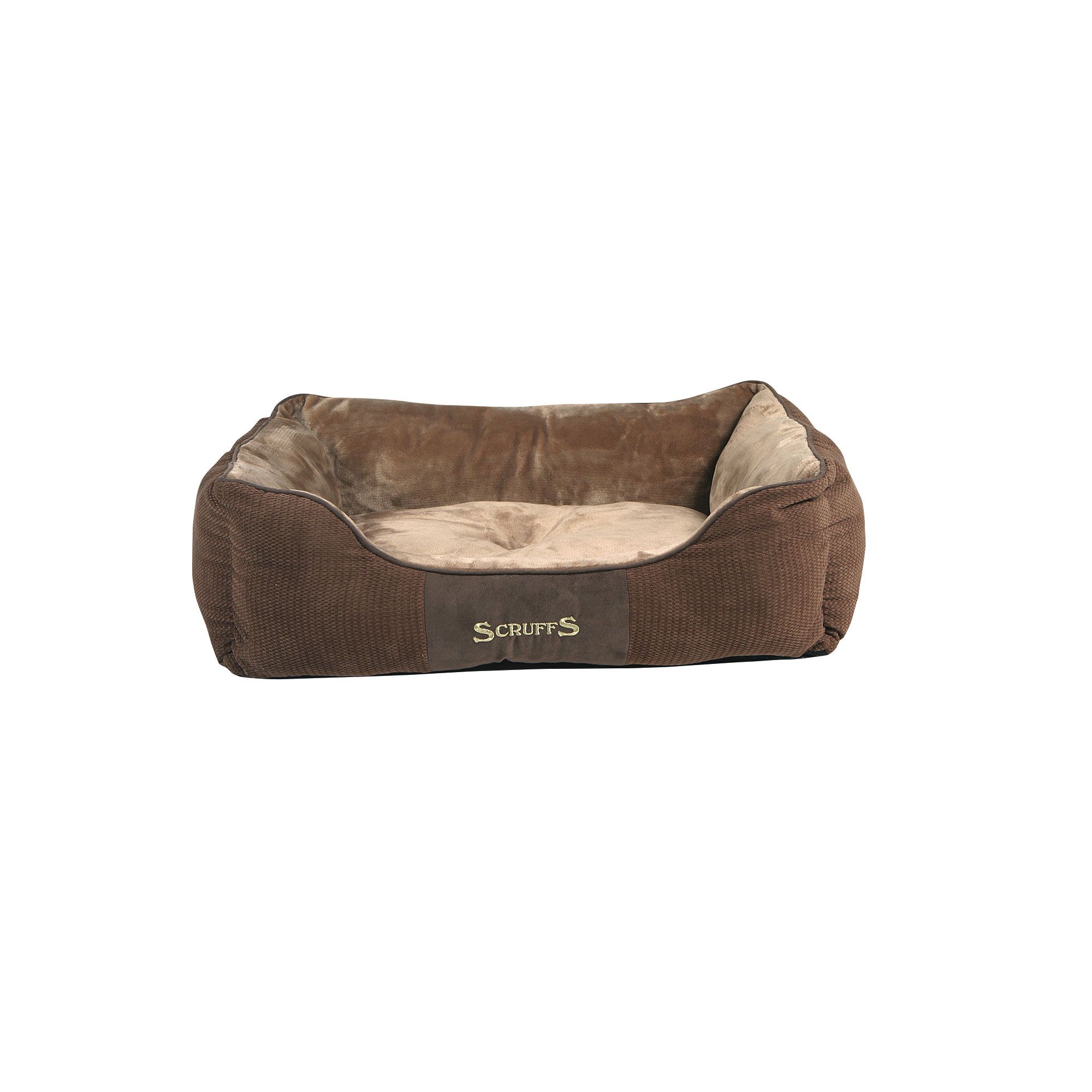 SCRUFFS® Chester Box Bett - hochwertig - waschbar- Plüschstoff