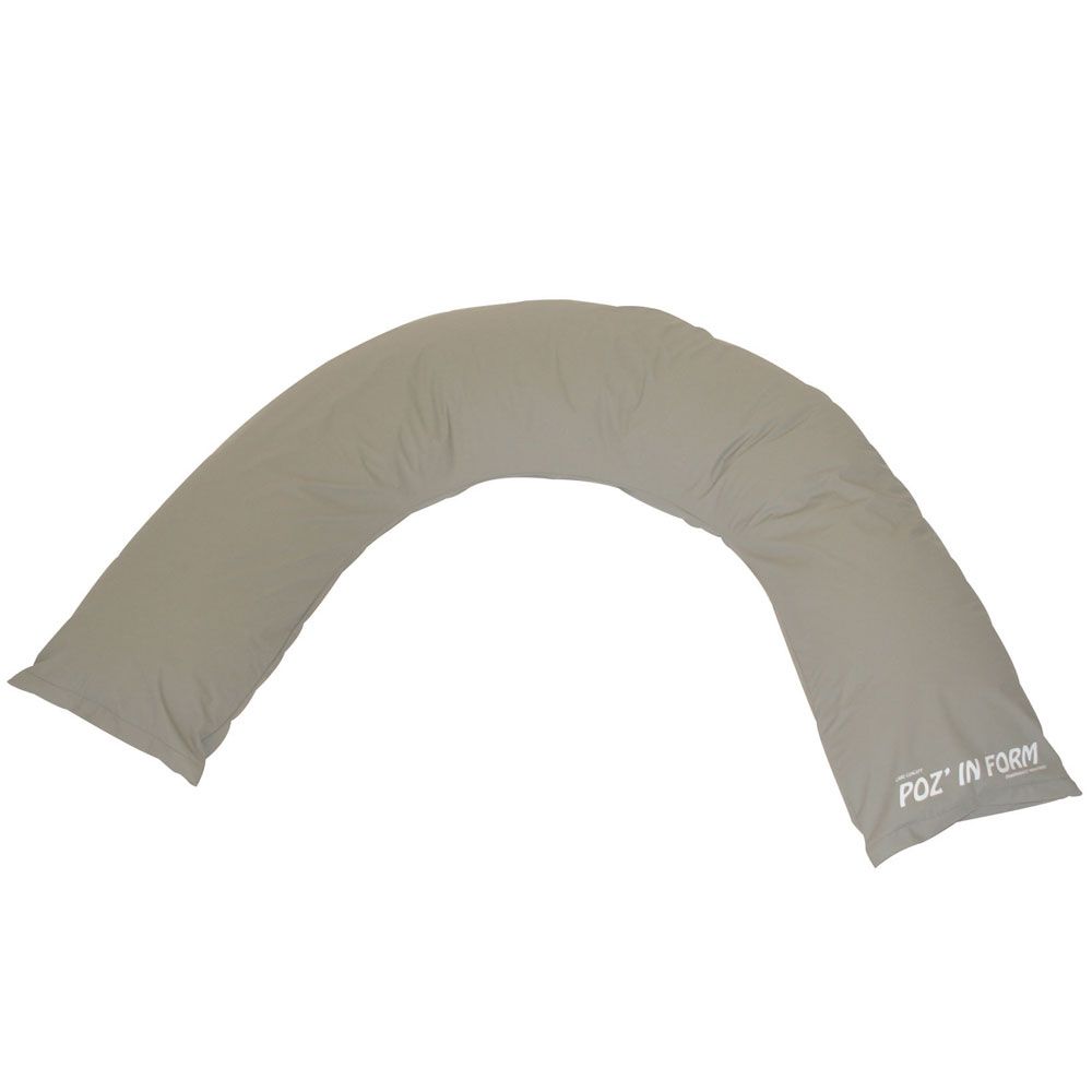 Poz' in' Form Semi-Fowler Halbmondkissen