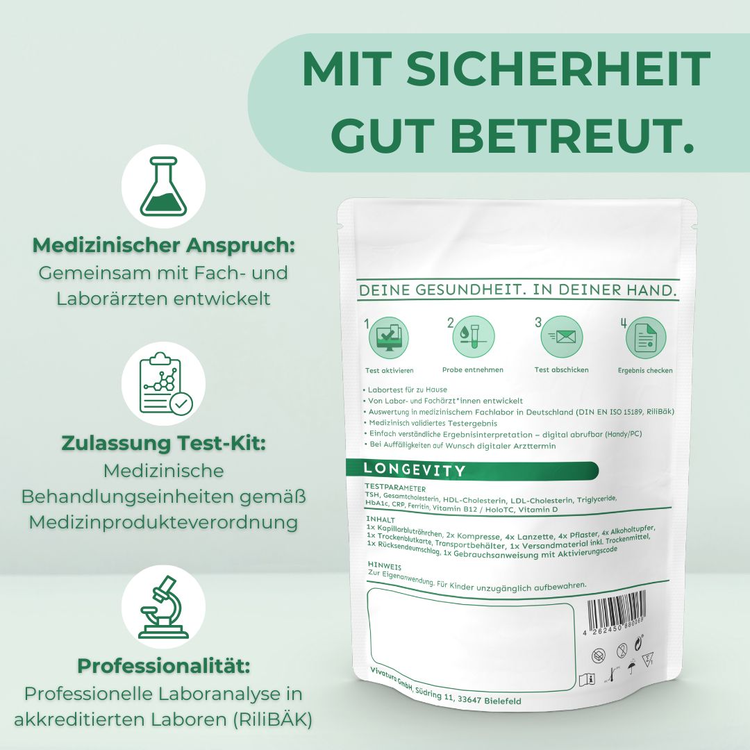 vivatura® Longevity TEST-KIT