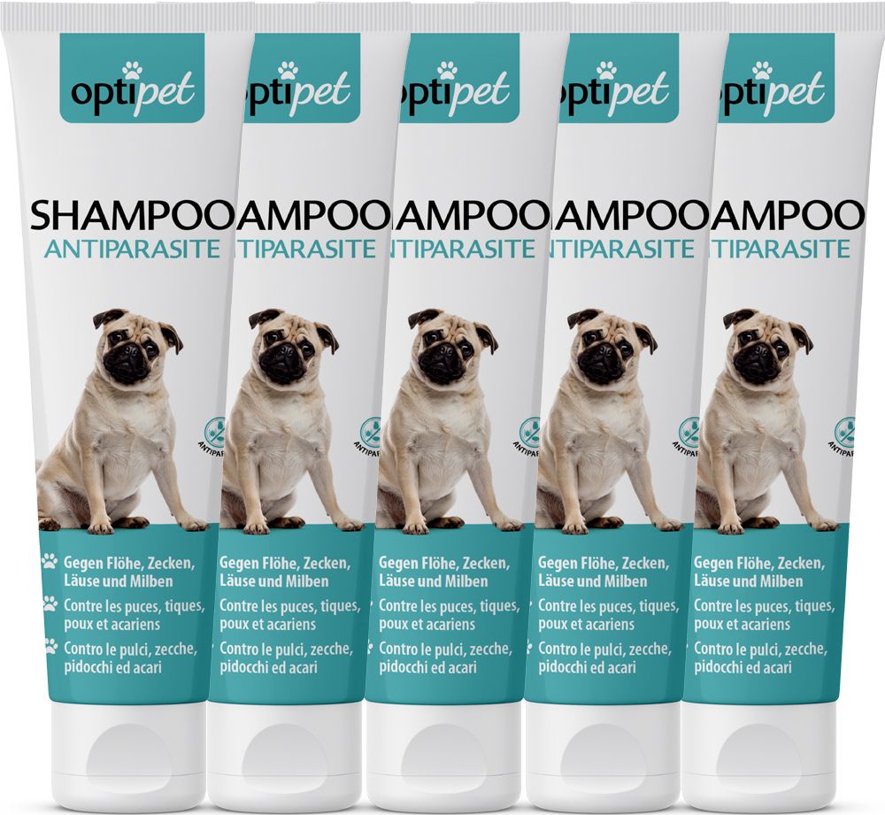 OptiPet Anti-Parasitenhampoo für Hunde & Katzen