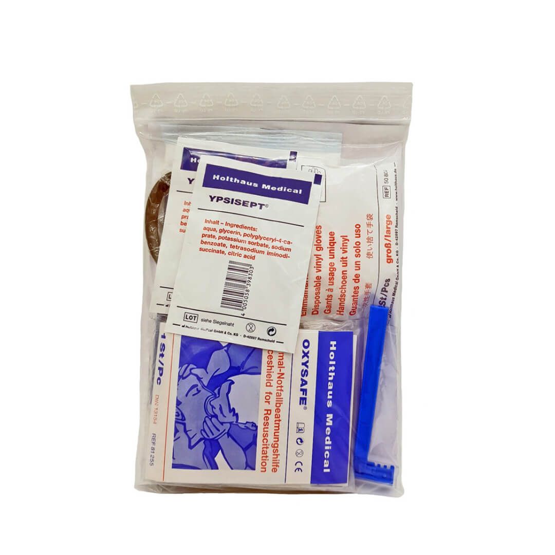 Holthaus Ypsisave Defi-Set – AED Zubehör Infektionsschutzset 1 St Kombipackung