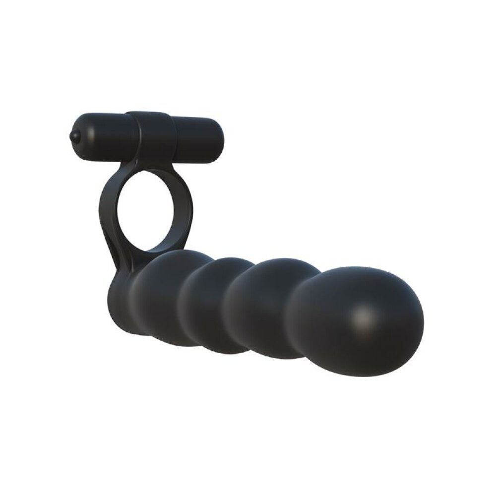 Vibrierender Penisring „Posable Partner Double Penetrator“ | Fantasy C-Ringz
