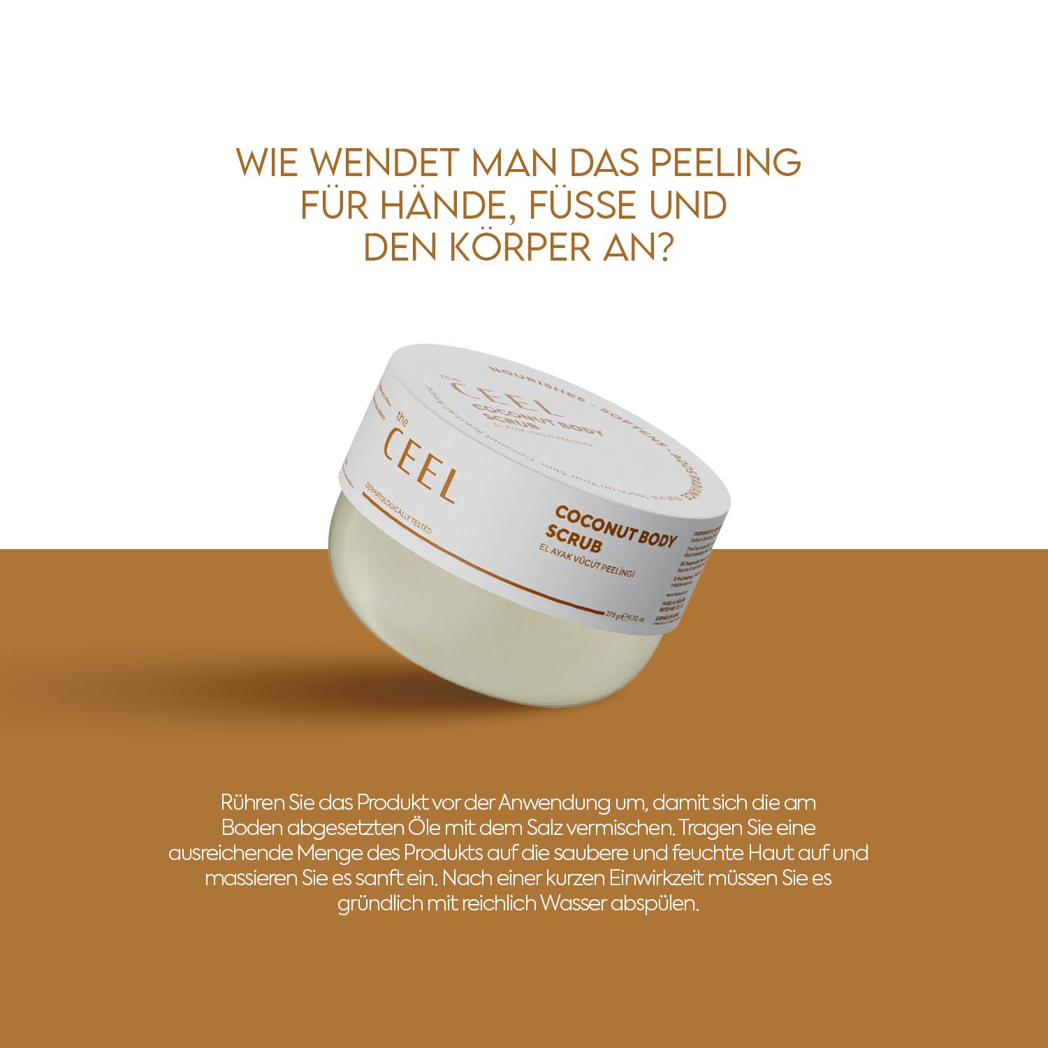 THE CEEL Coconut Body Scrub