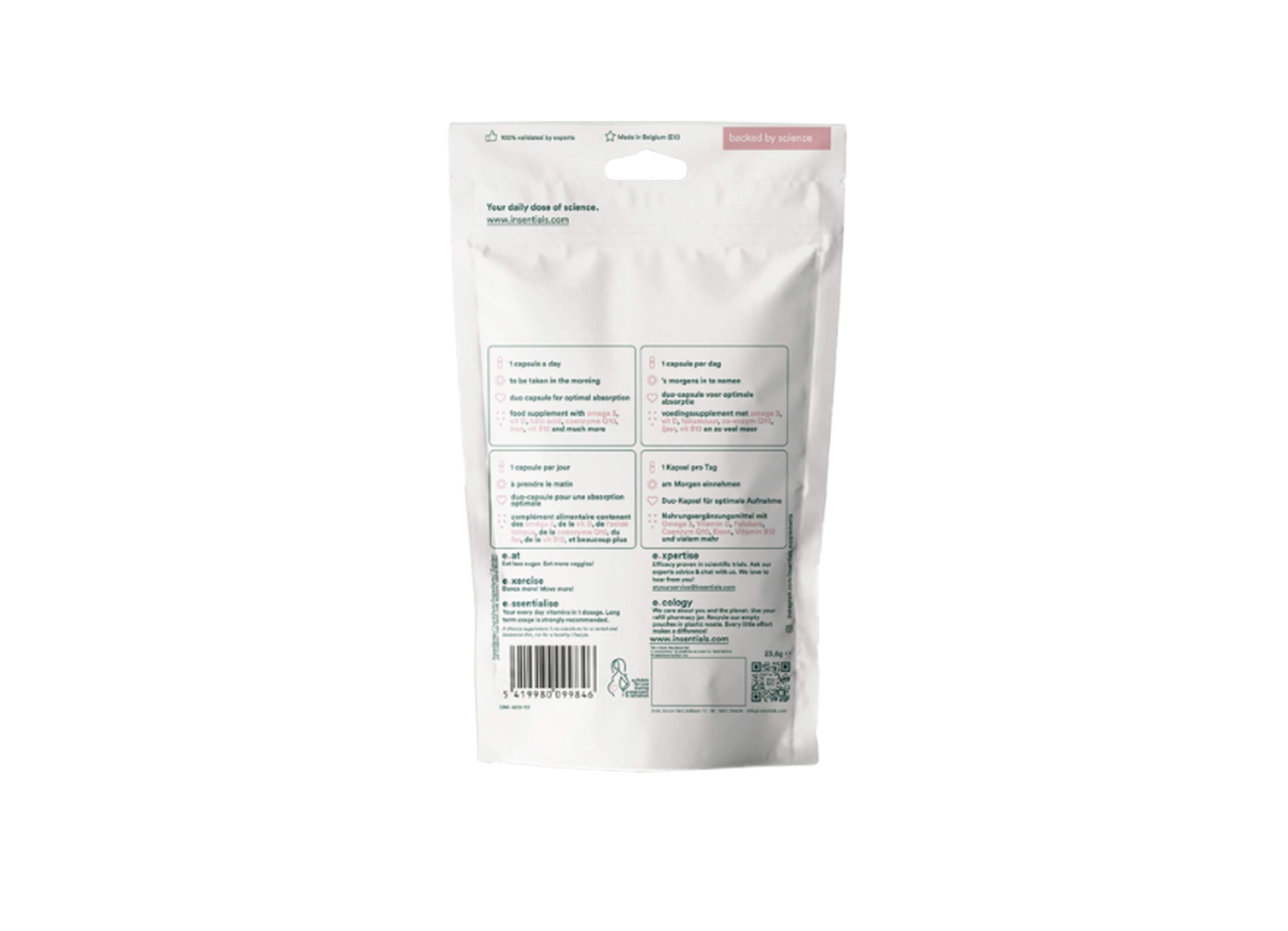 Insentials Smart Vitamins for Her – Energie, Hormonbalance & Hautgesundheit – The Tester