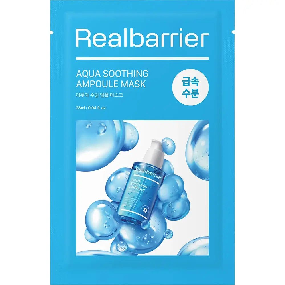 Real Barrier Aqua Soothing Ampoule Mask 28 ml Gesichtsmaske