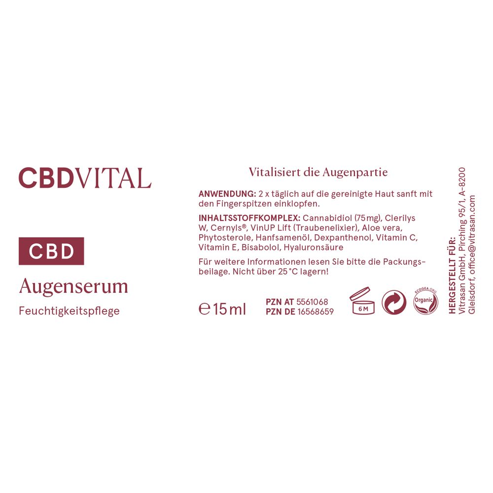 CBD VITAL CBD Augenserum