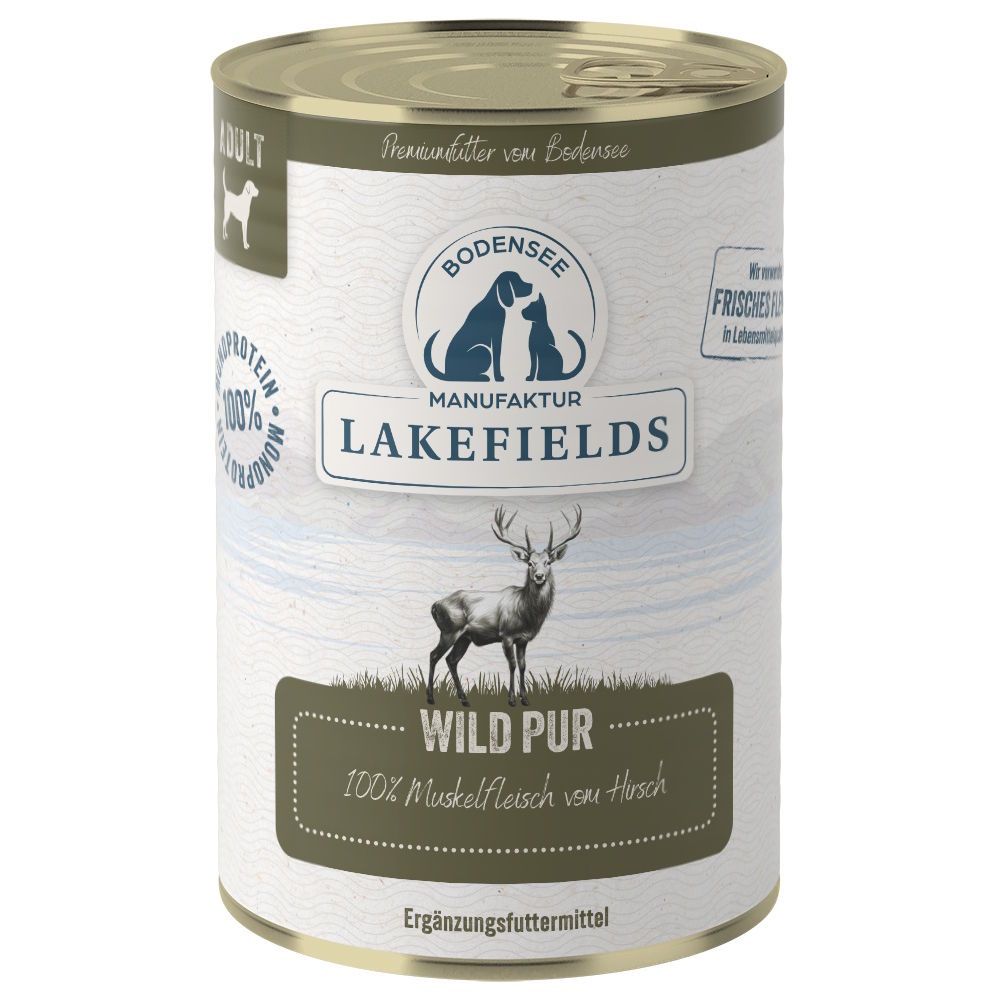 Lakefields - Ergänzungsfutter Wild PUR 2400 g