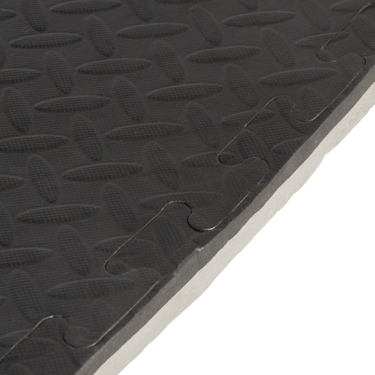 Boden Puzzle Tatami aus Schaumstoff 100x100x2cm zweifarbig (Satz von 5)