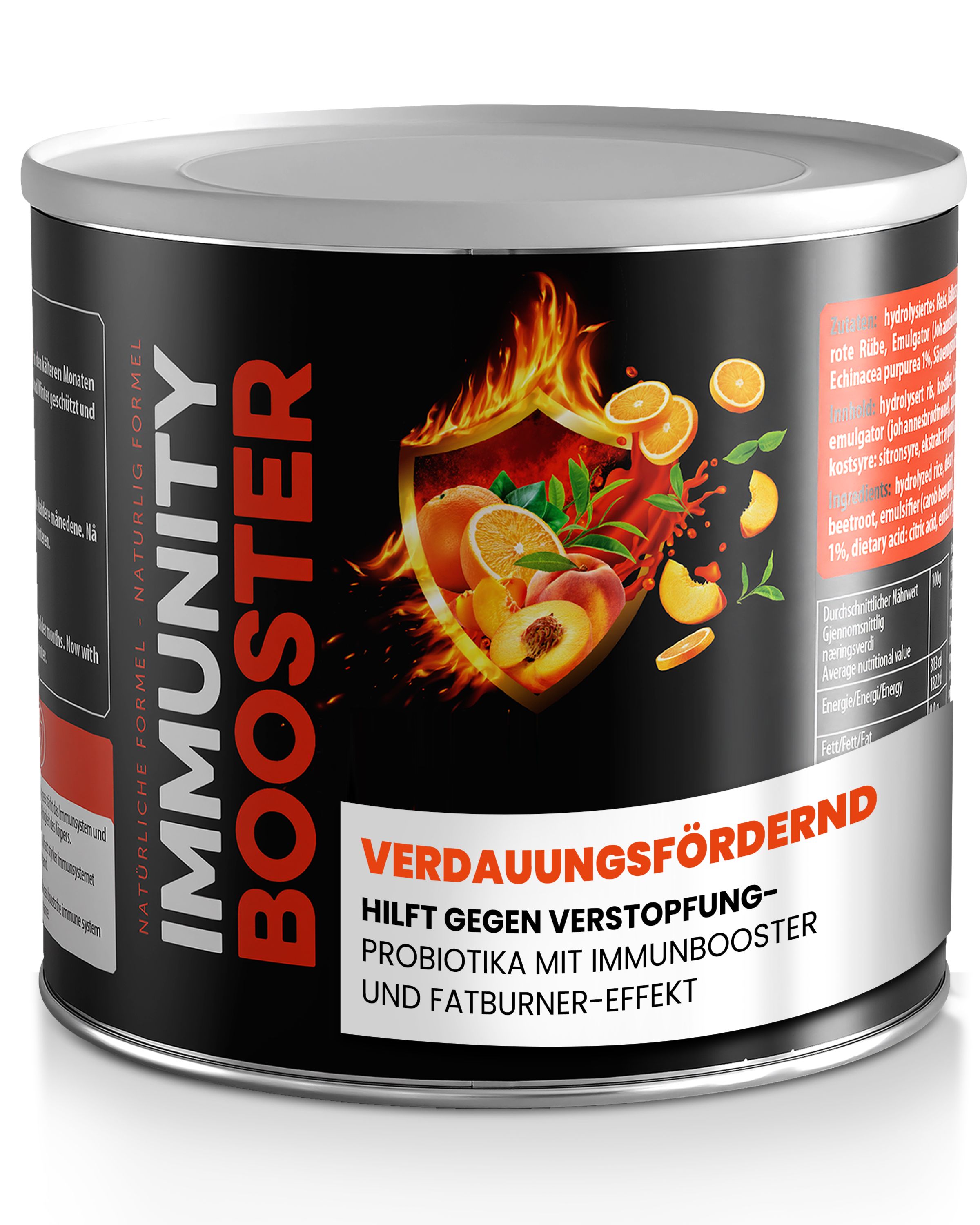 Immunity Booster Fat Burner - Probiotika - Darmflora und Stoffwechsels