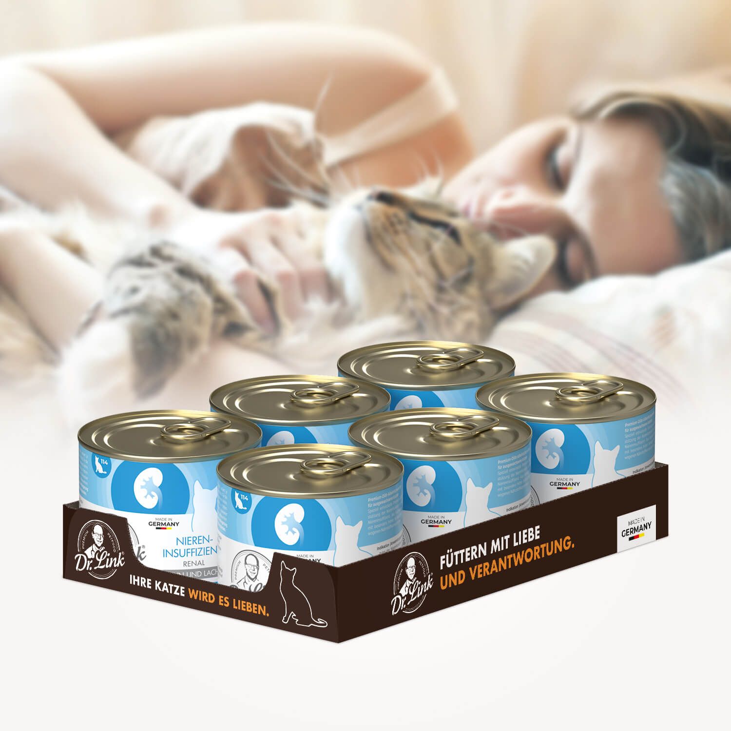 Dr. Link® SPEZIAL-DIÄT Niereninsuffizienz I Renal Huhn und Lachs