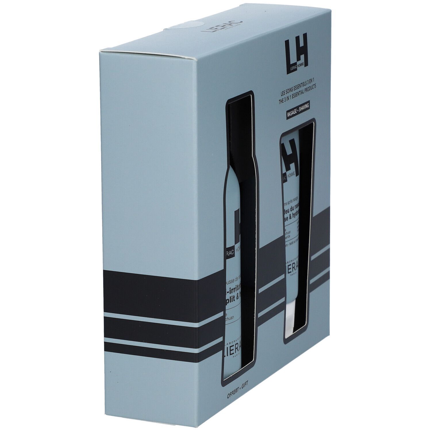 LIERAC SET MEN AFTERSHAVE BALSAM + RASIERSCHAUM