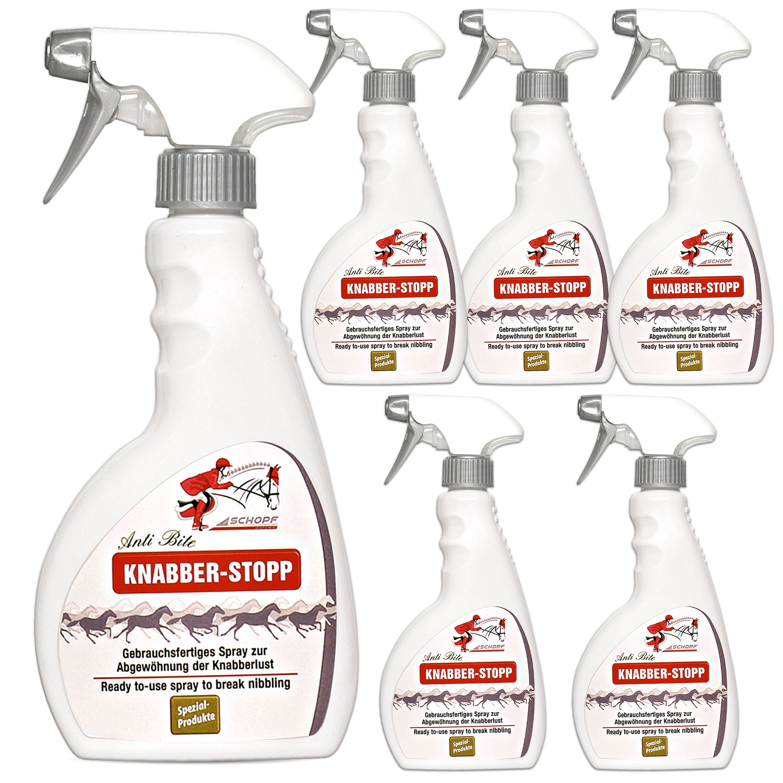 Silberkraft Selbstschutz Pferde 6x500 ml Spray