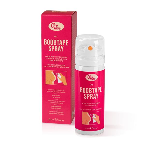 CureTape® Boob Tape und Kinesiotape Remover Spray