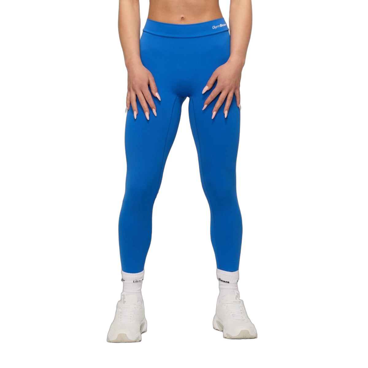 GymBeam Leggings Damen mit hoher Taille und V-Back Blau