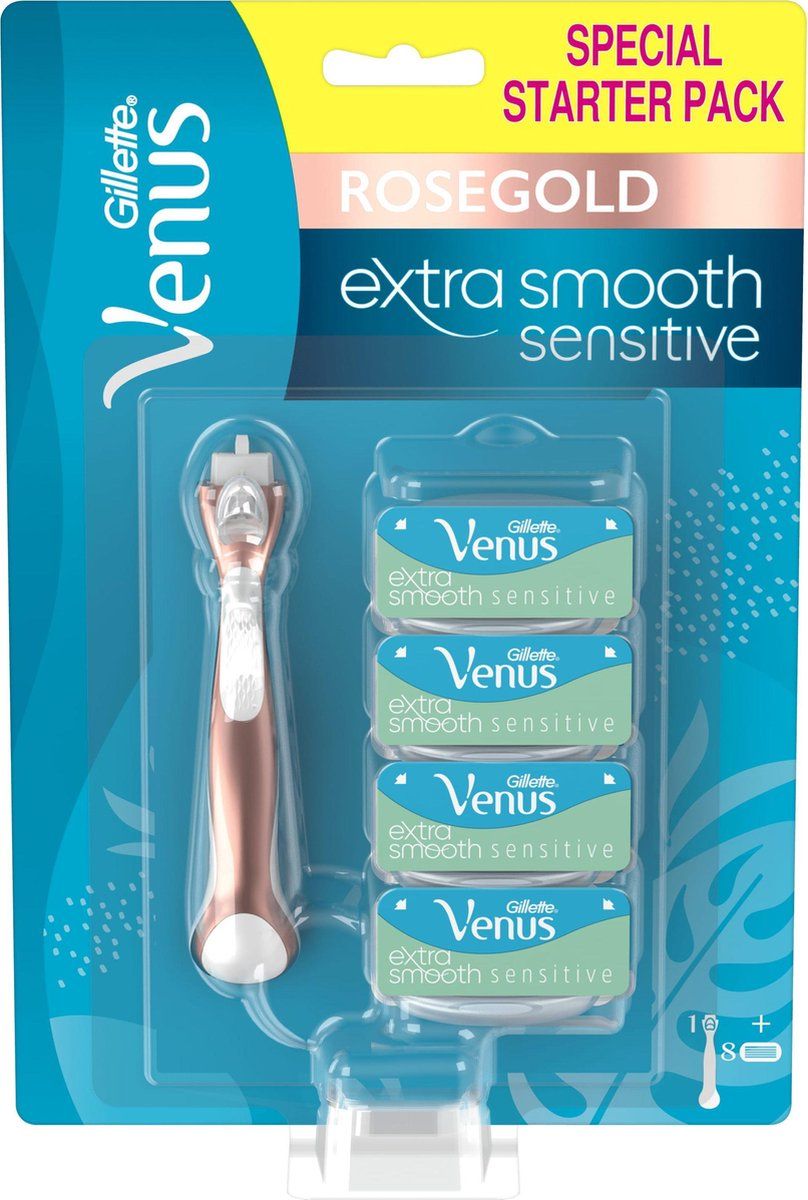 Gillette Venus - Nassrasierer für Frauen 'Extra Smooth Sensitive' + Handstück