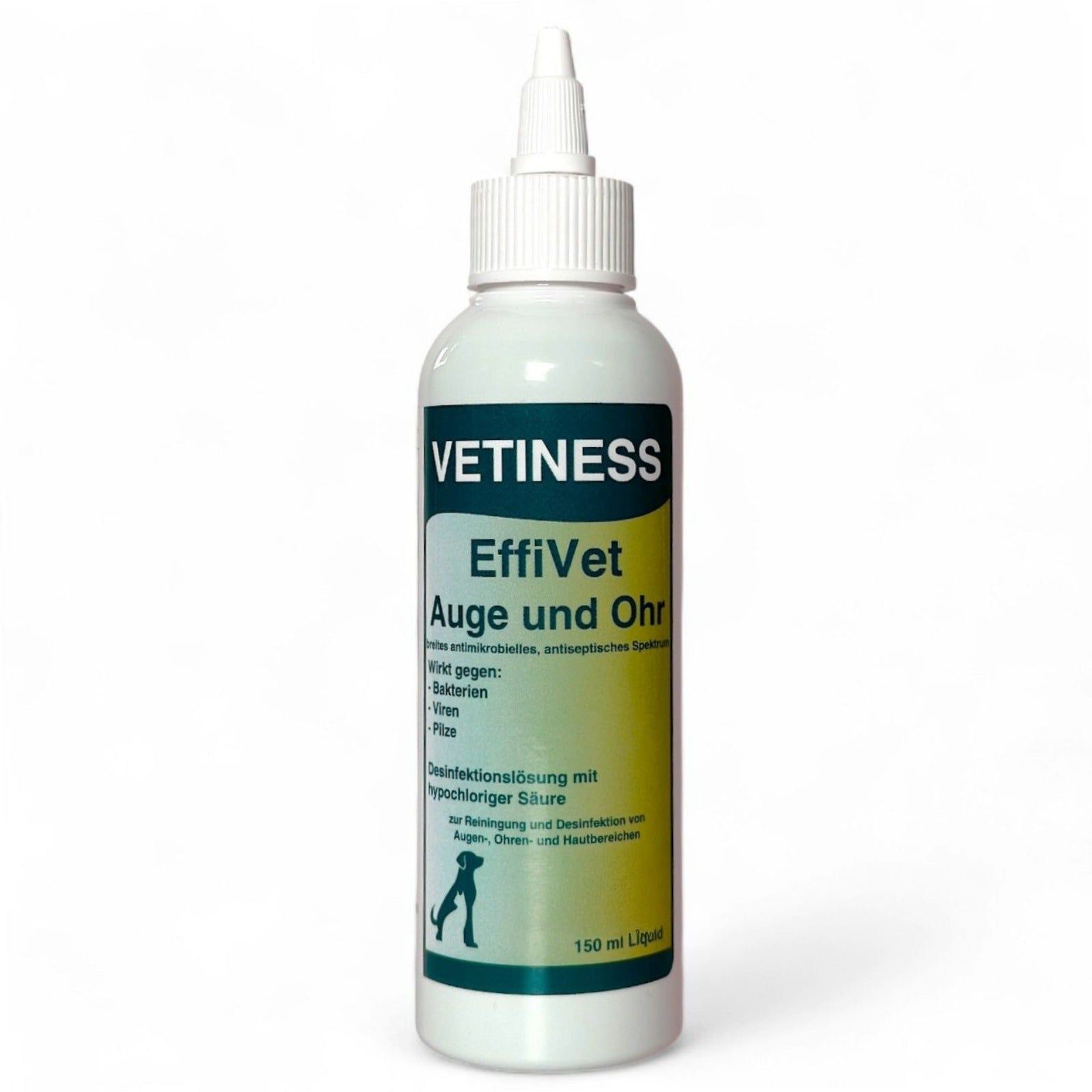 Vetiness EffiVet Augen & Ohr für Hunde und Katzen 150 ml