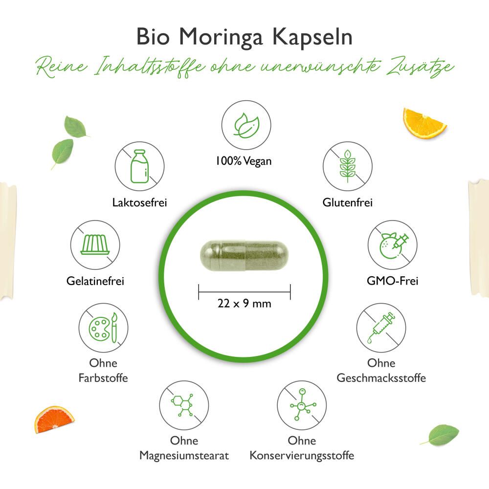 vit4ever Bio Moringa 600 300 St Kapseln