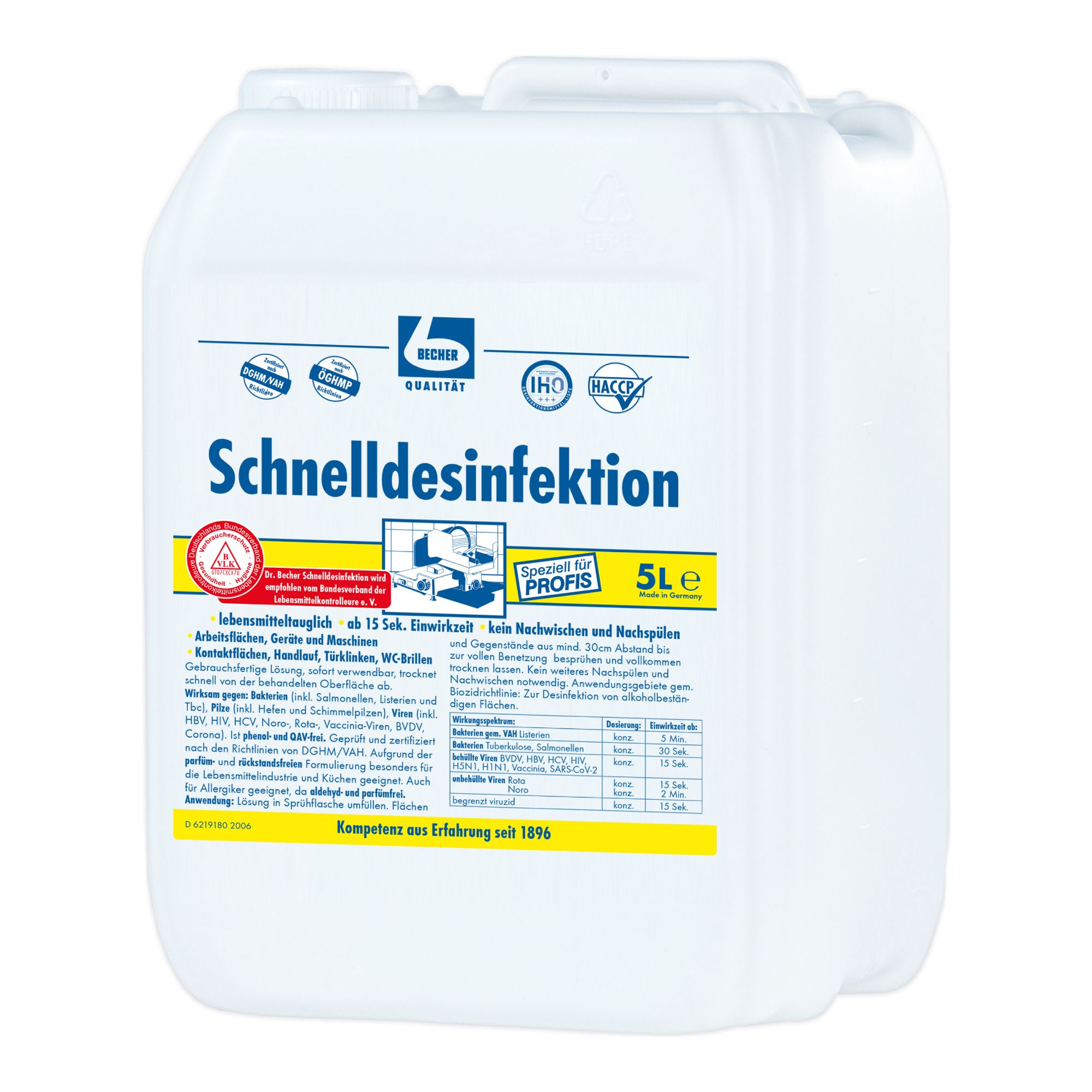 Dr. Becher Schnelldesinfektionsmittel