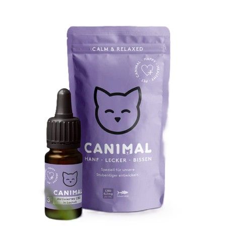 Canimal CBD SET für Katzen 1 St