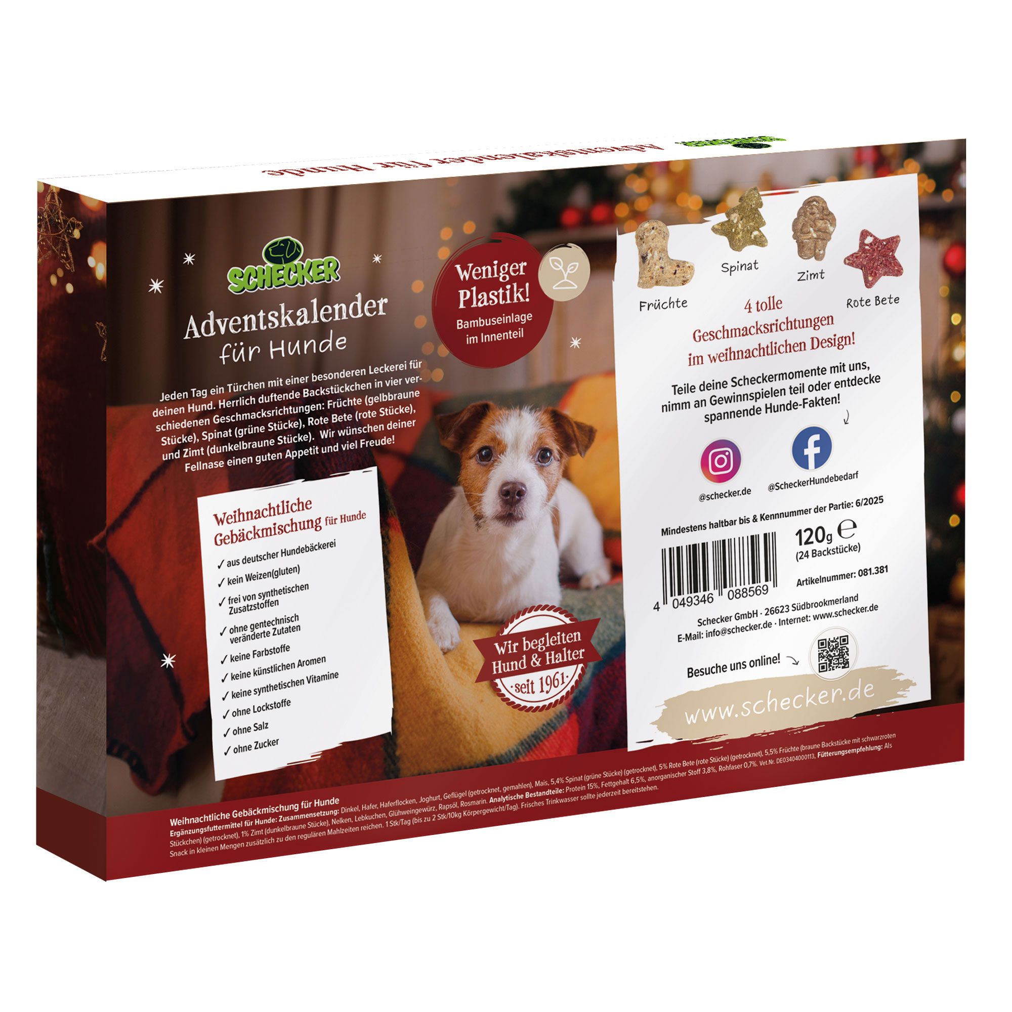Schecker Hunde Adventskalender