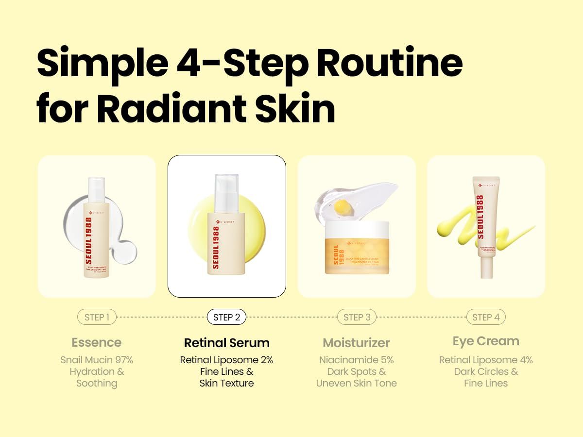 K-Secret Seoul 1988 Serum - Black Ginseng & Retinal Liposome 2 %