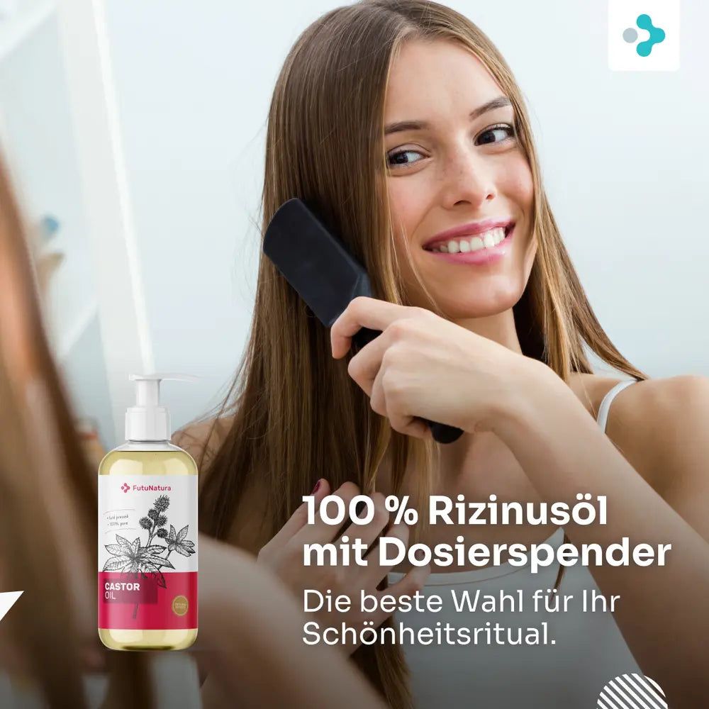 FutuNatura 100 % Rizinusöl mit Dosierspende
