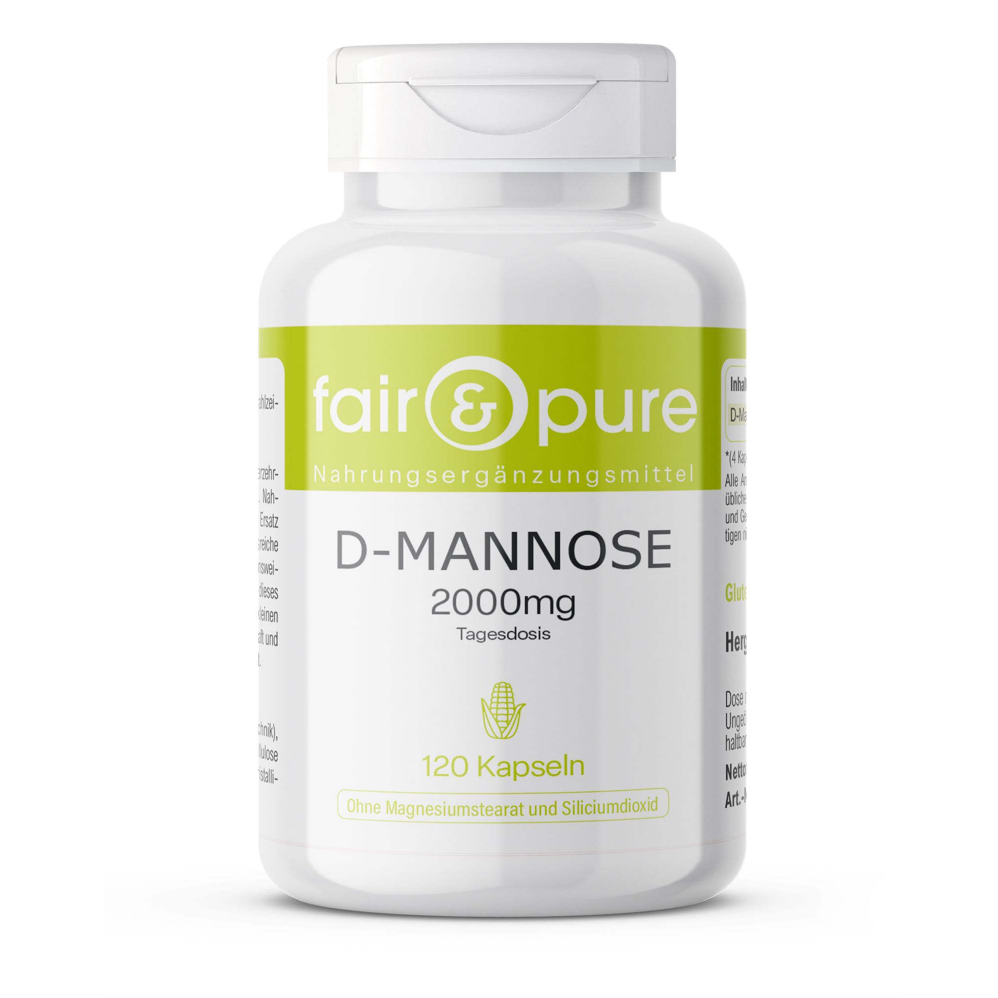 fair - pure | D Mannose 2000mg schluckfreundlich 120 St