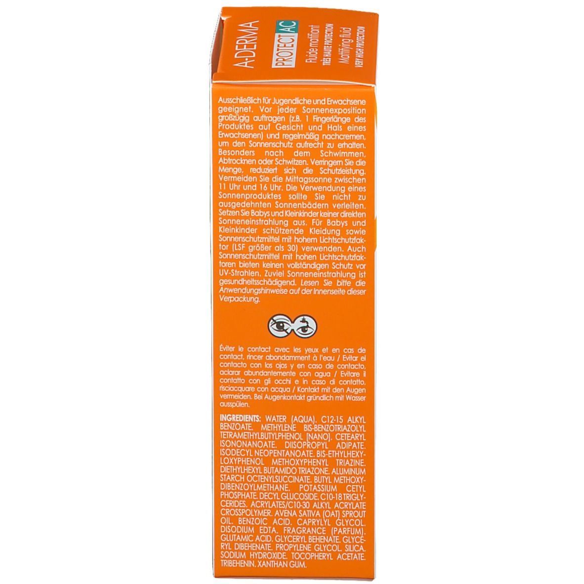 A-Derma Protect AC Mattierendes Fluid LSF 50+
