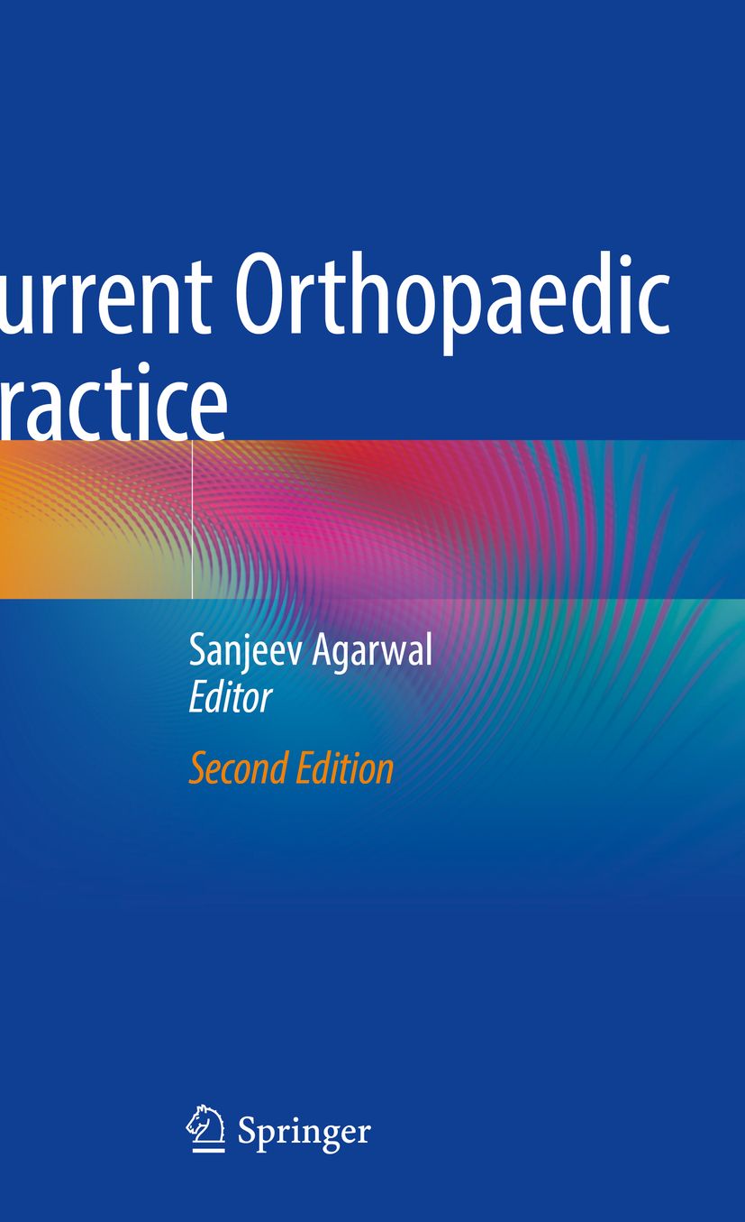Buchcover mit dem Titel "Current Orthopaedic Practice". Autor: Sanjeev Agarwal. Verlag: Springer. Zweite Auflage.