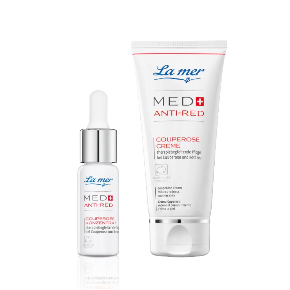 La mer MED+ Anti Red Sparset - Serum& Creme
