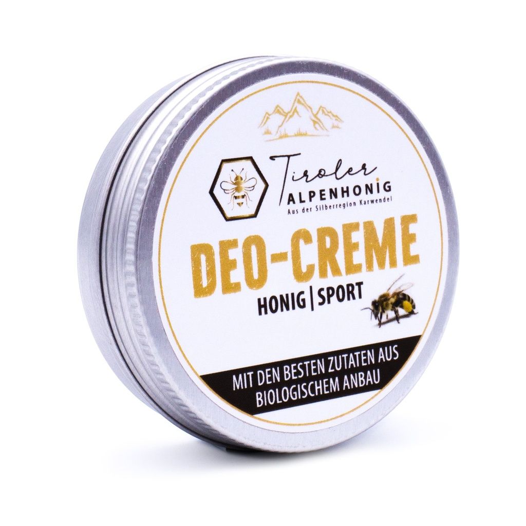 Deocreme Honig Sport von Tiroler Alpenhonig 50 ml Creme