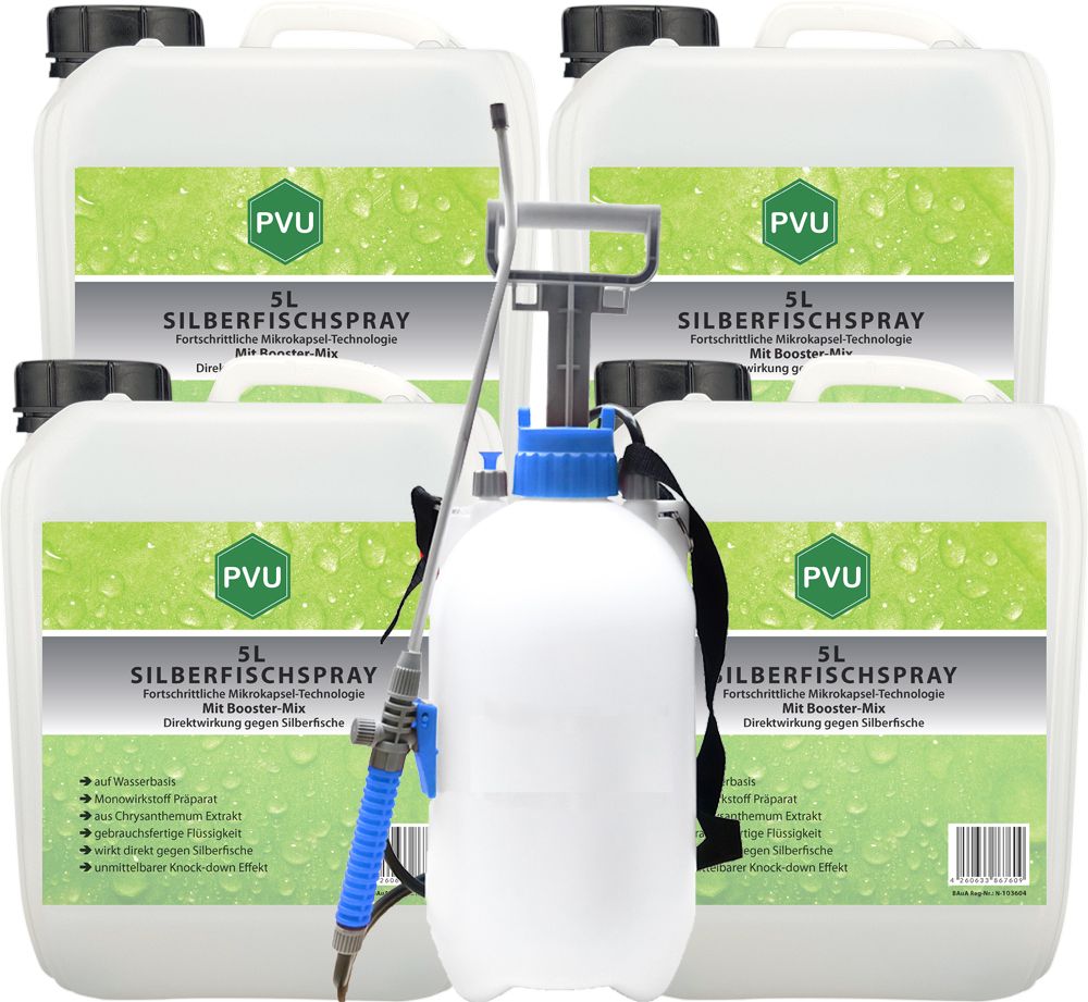 PVU Silberfischspray 20 l Spray