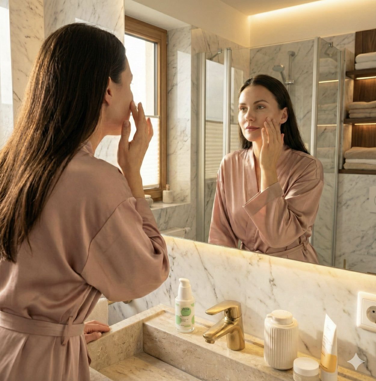 Zero Skin Kollagen-Booster Serum, hydratisierend glättend für trockene und reife Haut