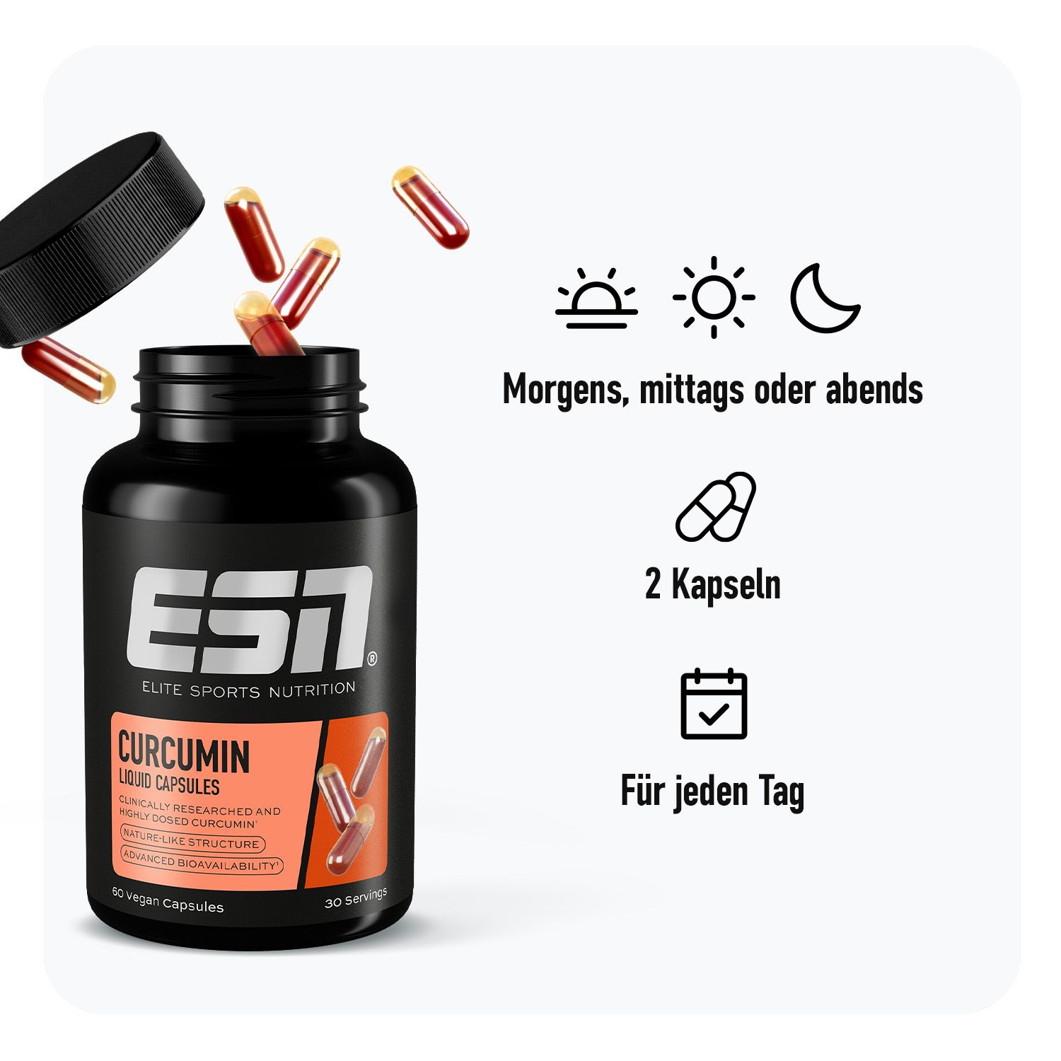 ESN Kurkuma Kapseln: Curcumin Liquid