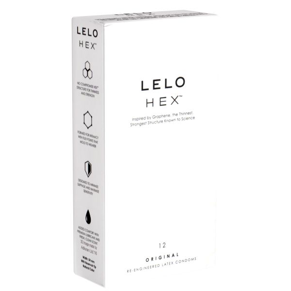 Lelo HEX *Original* die Kondom-Innovation mit revolutionärer Sechseckstruktur