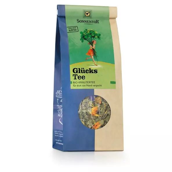 GlücksTee lose bio – harmonische Bio-Kräutermischung für Glücksmomente 0,05 kg Kapseln