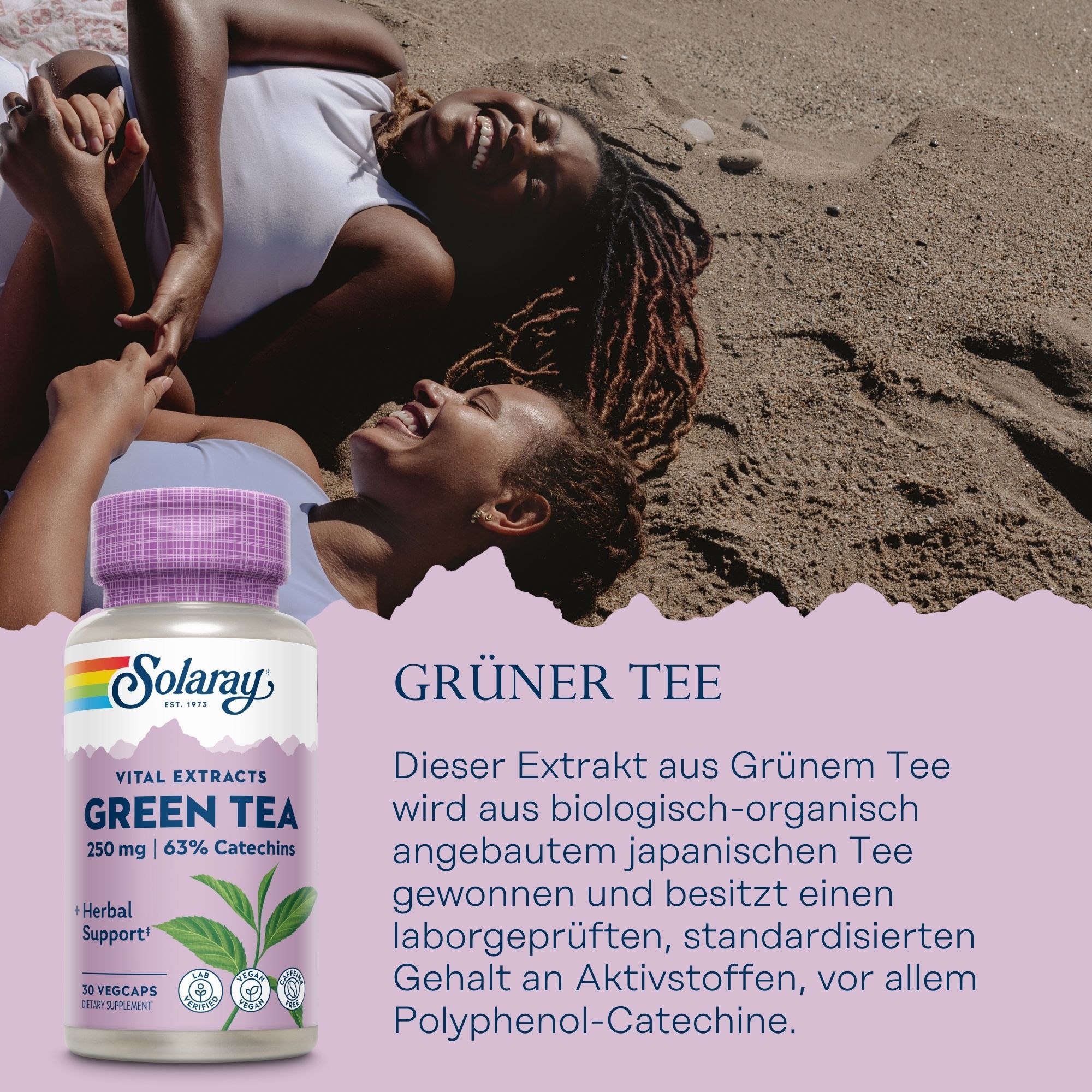 Solaray Grüner Tee Extrakt 250 mg